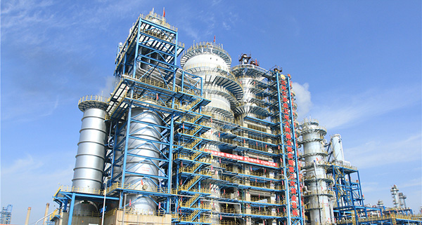 Chemical steel structure